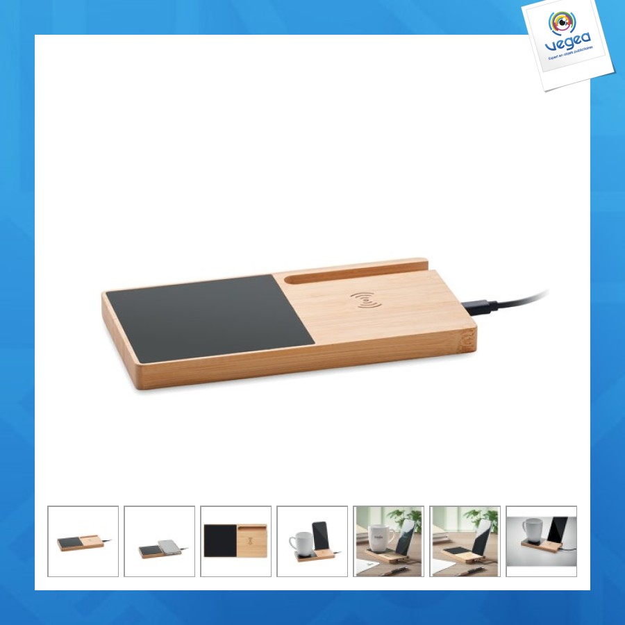 Chargeur sans fil chauffe-mug