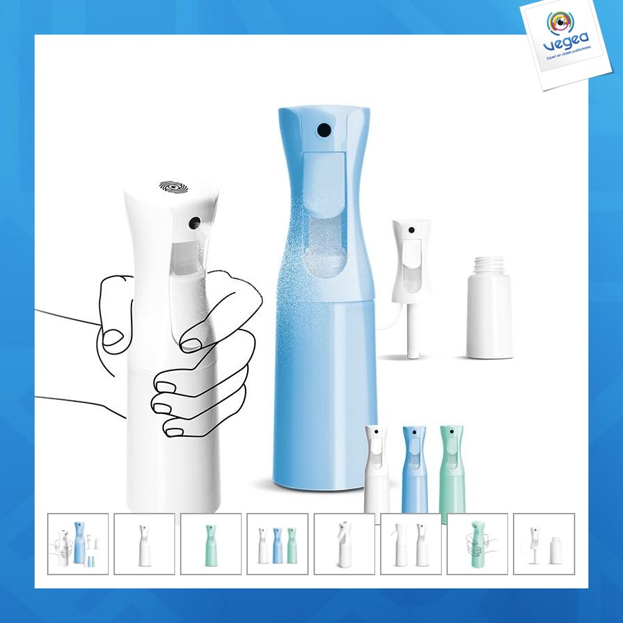 Brumisateur publicitaire rechargeable spray 20cl