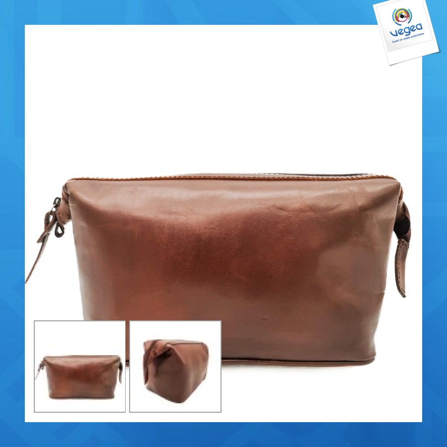 Trousse de toilette promotionnelle cuir georges