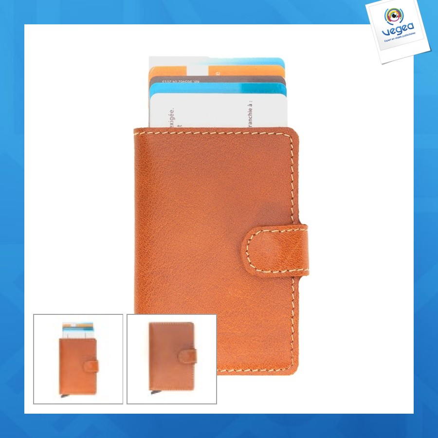 Porte-cartes cuir pascal