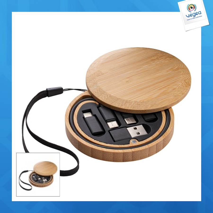 Câble de charge avec logo 6 in 1 reeves