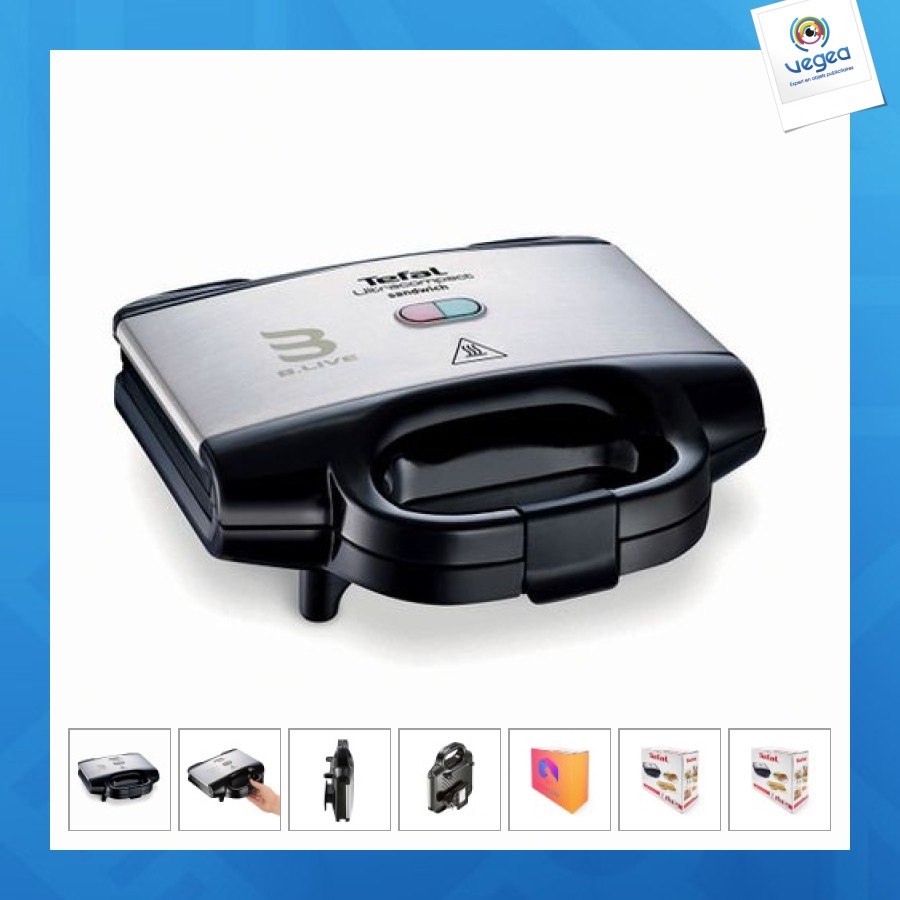 Tefal ultra compact contactgrill personnalisé