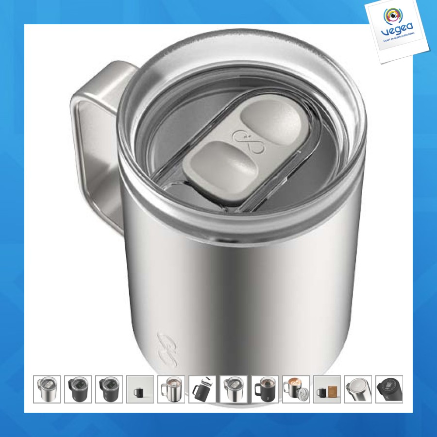 Mug de voyage publicitaire ocean bottle isotherme de 350ml