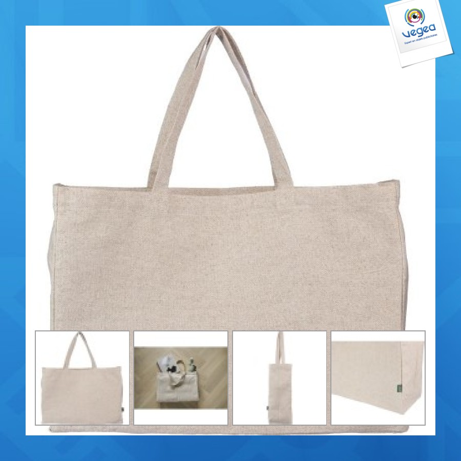 Sac shopping en chanvre personnalisable ludwig