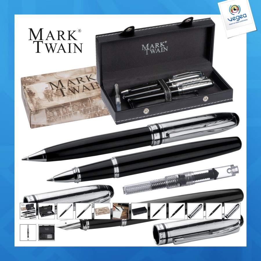 Set d'écriture mark twain