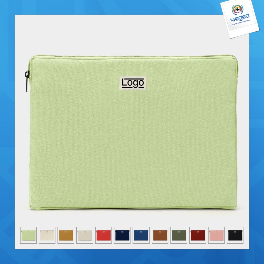 Housse personnalisée ordinateur leo 15 pouces l38/h27x2cm