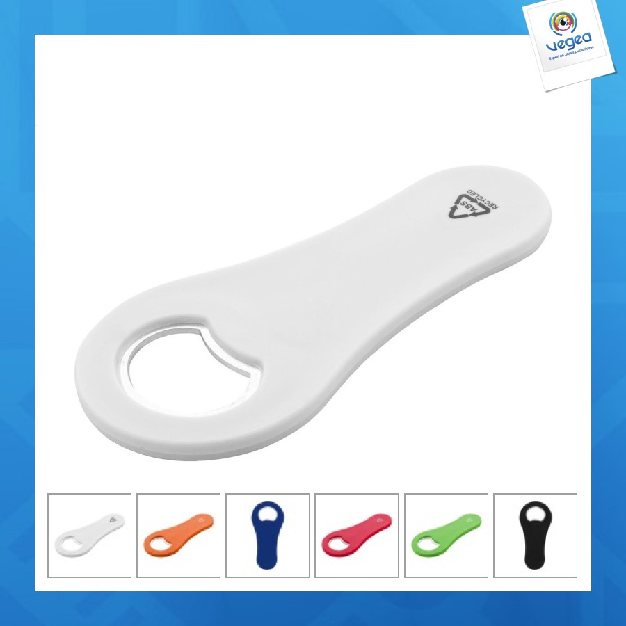 Décapsuleur avec logo en rabs - swirl