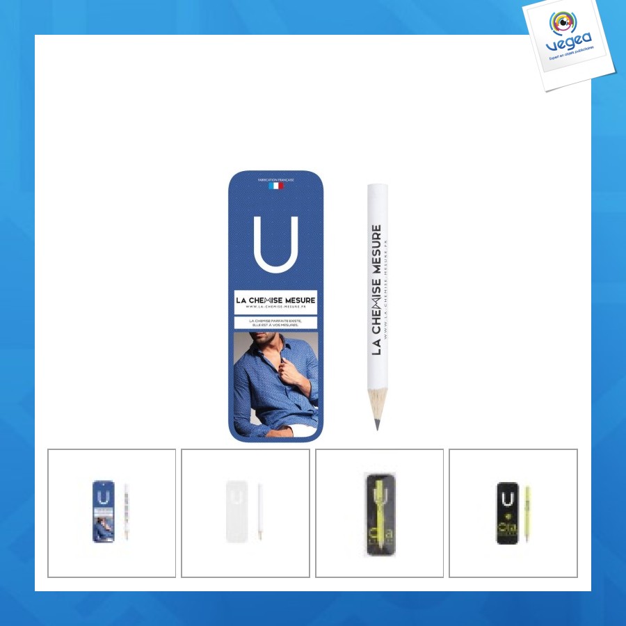 Kit marque page personnalisable 10 cm eco pant