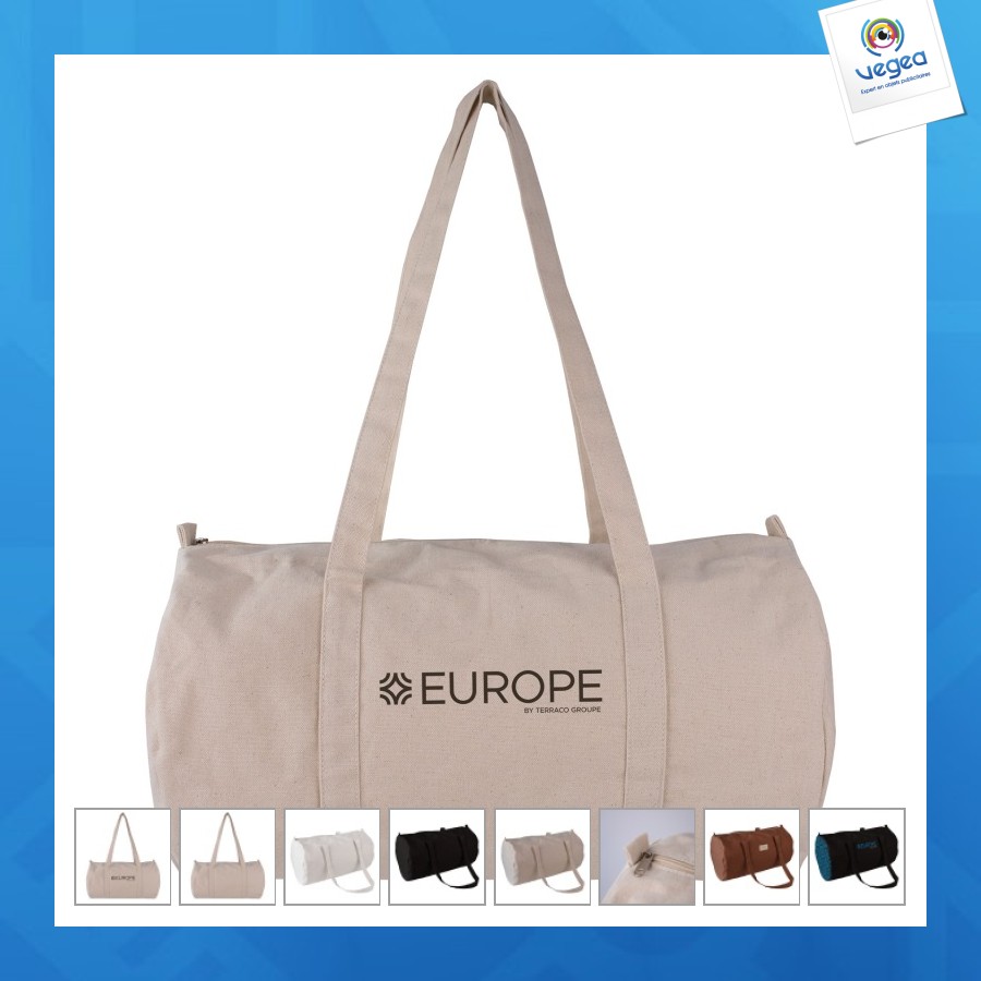 Sac de sport promotionnel coton naturel 300g