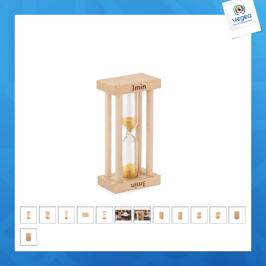 Sablier publicitaire tiempo