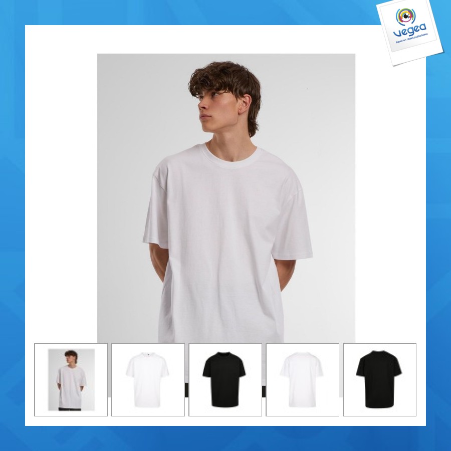 T-shirt promotionnel oversize bio lourd