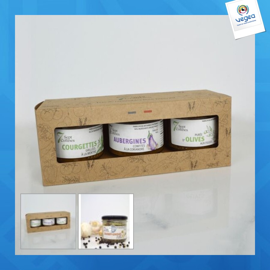 Coffret apéritif tartinables 3x100g
