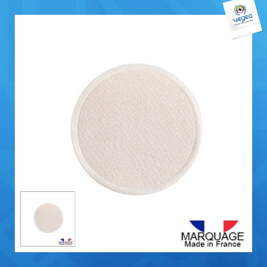 Lingettes promotionnelles démaquillantes lavables ø8cm