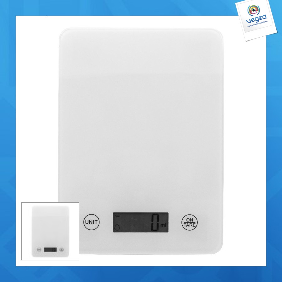 Dosage balance de cuisine personnalisable rechargeable