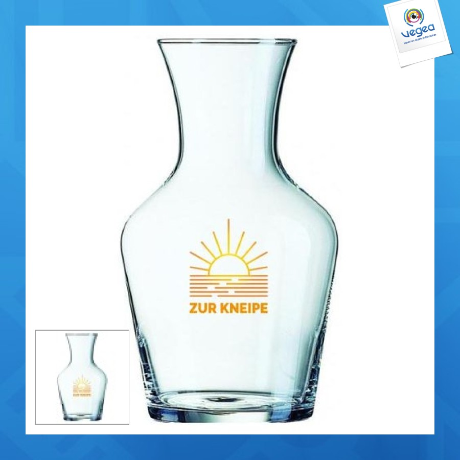 Carafe à vin personnalisable 1 litre/35oz