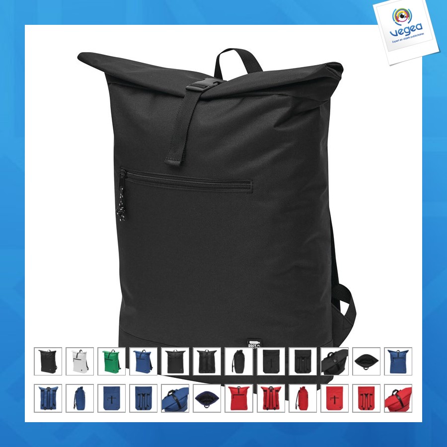 Sac à dos roll-top personnalisé