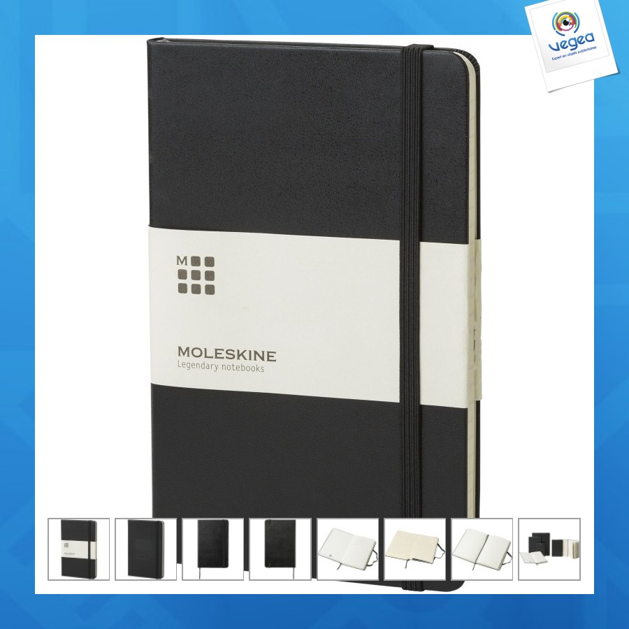 Carnet personnalisable classic m à couverture rigide - ligné
