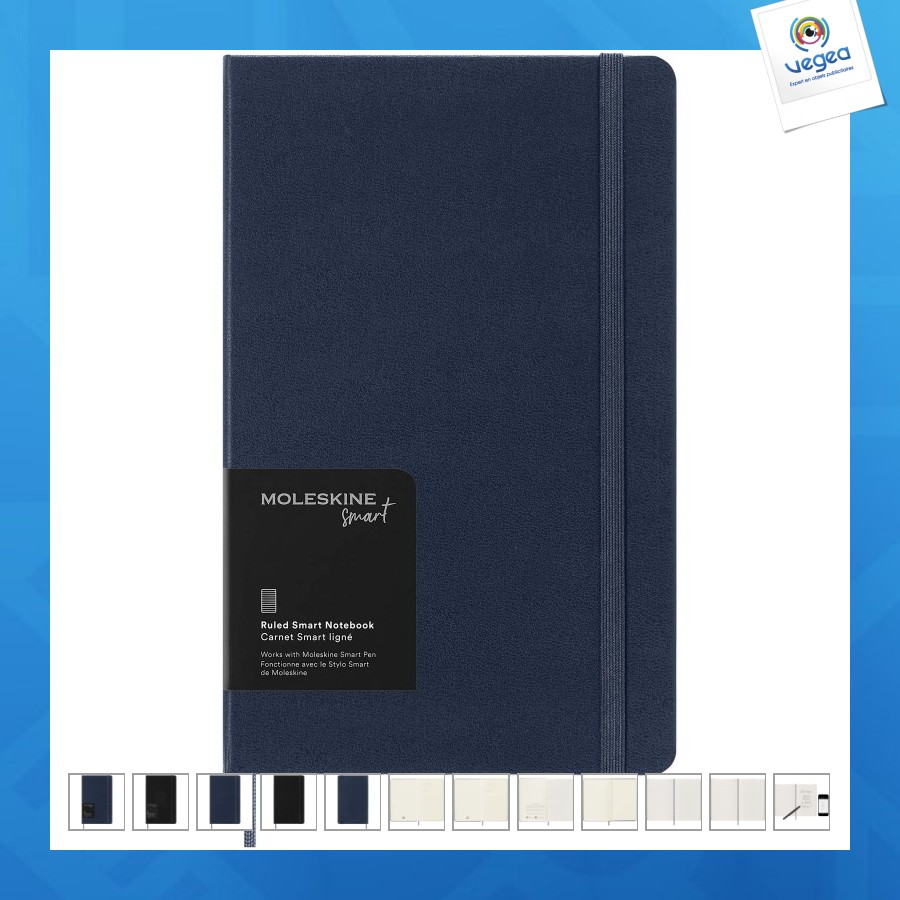 Carnet l moleskine publicitaire smart - ligné