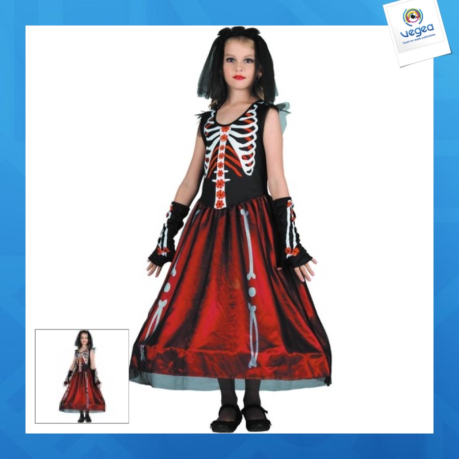 Costume dia de la muerte luxe 4/6