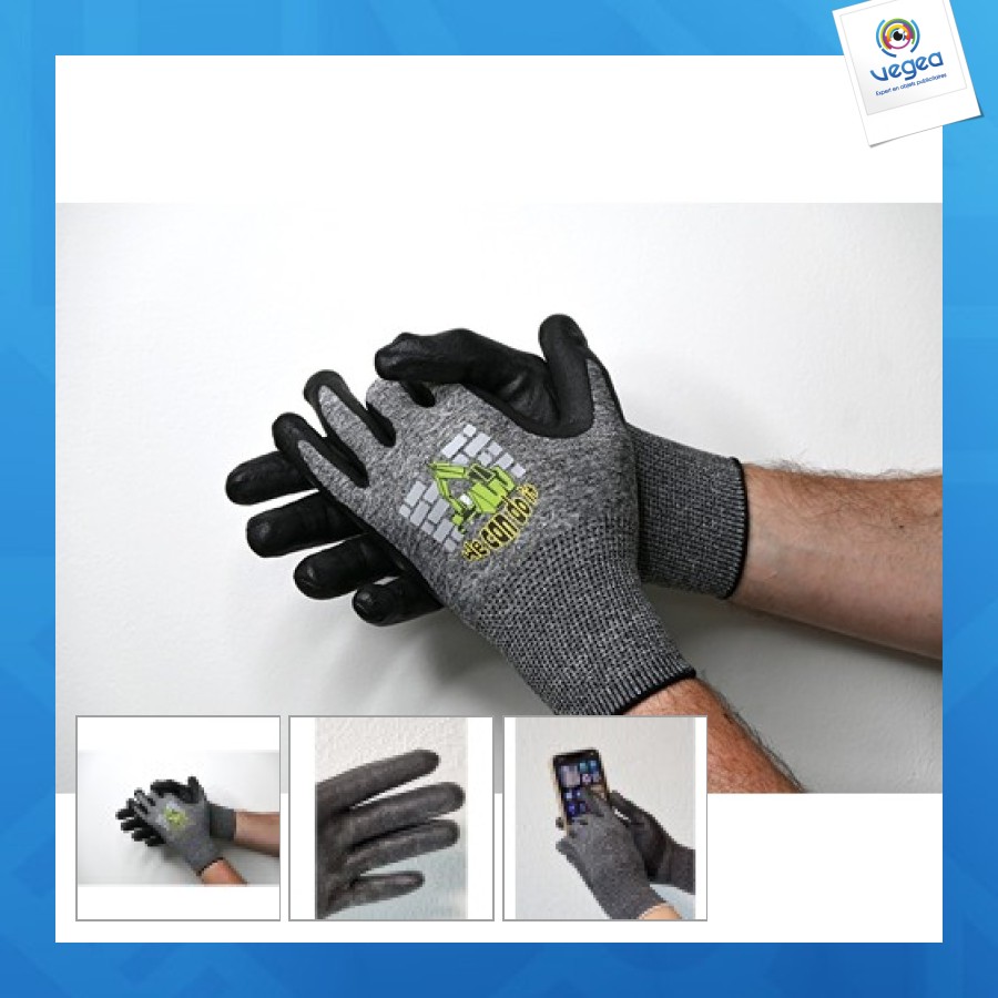 Gants personnalisables polyester trempé