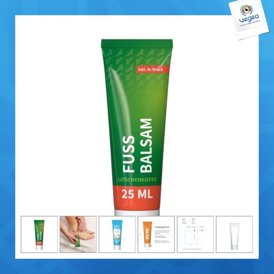 Baume pour les pieds, tube de 25ml