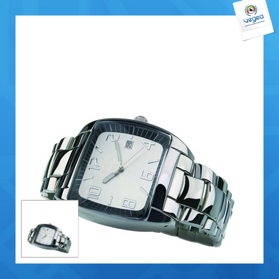 Montre analogique personnalisable regolo pour homme
