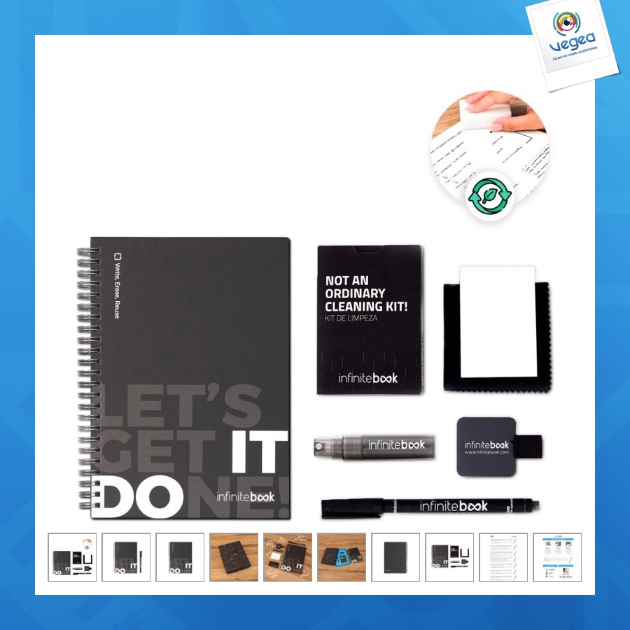 Kit « infinitebook » à couverture rigide