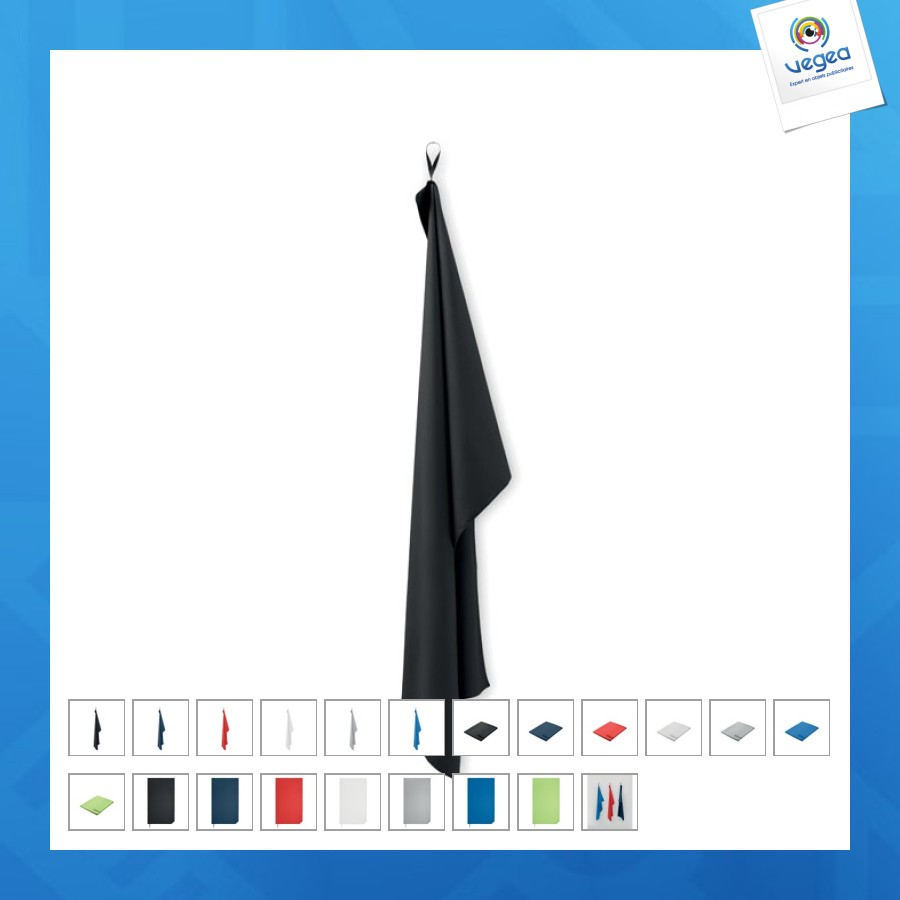 Serviette en microfibre personnalisée - atoll 70