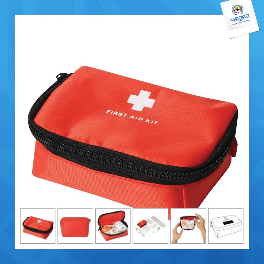 Kit de premiers secours personnalisé 20 pièces