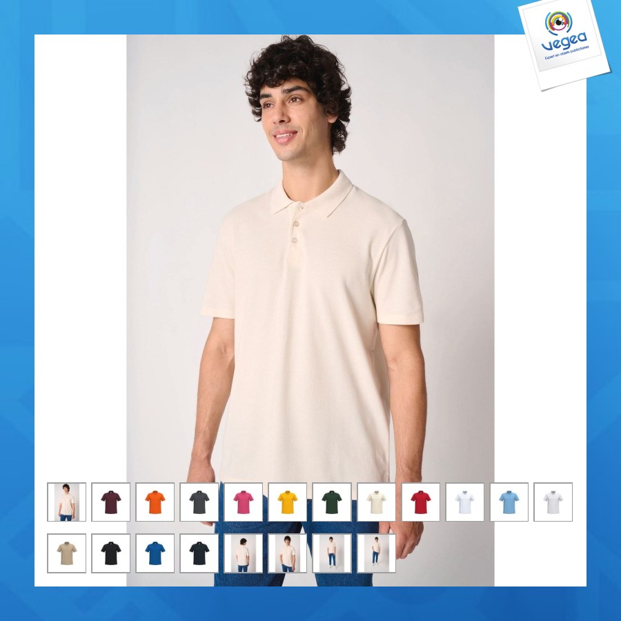 Polo promotionnel piqué homme