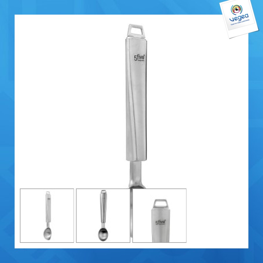 Cuillere à glace inox sp, argent