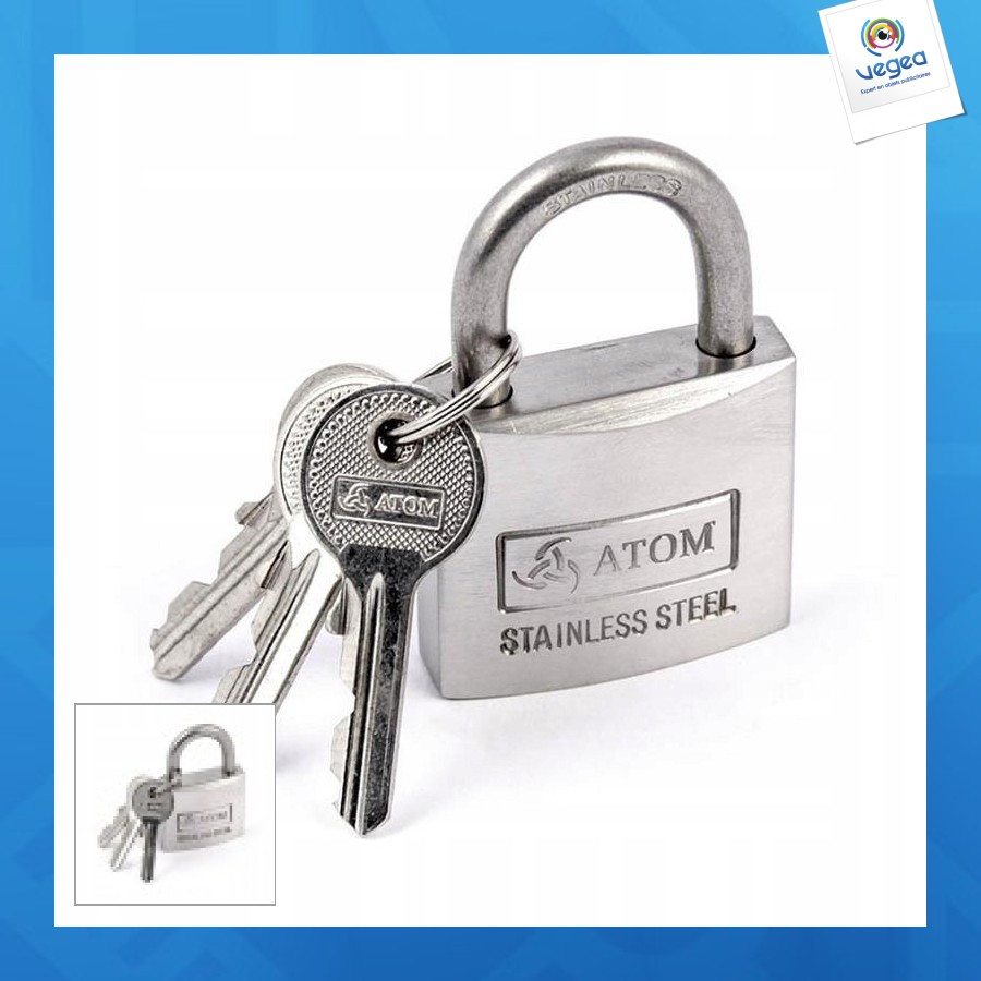 Cadenas personnalisé en acier inoxydable renforcé 60mm