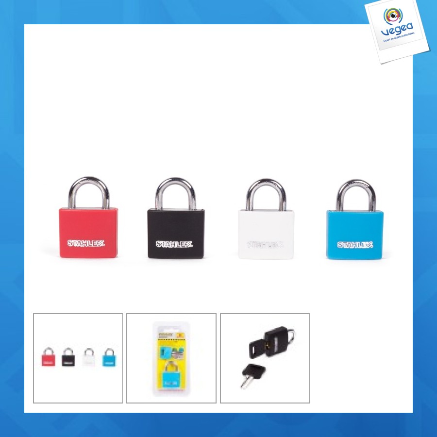 Cadenas personnalisable aluminium 30mm mix