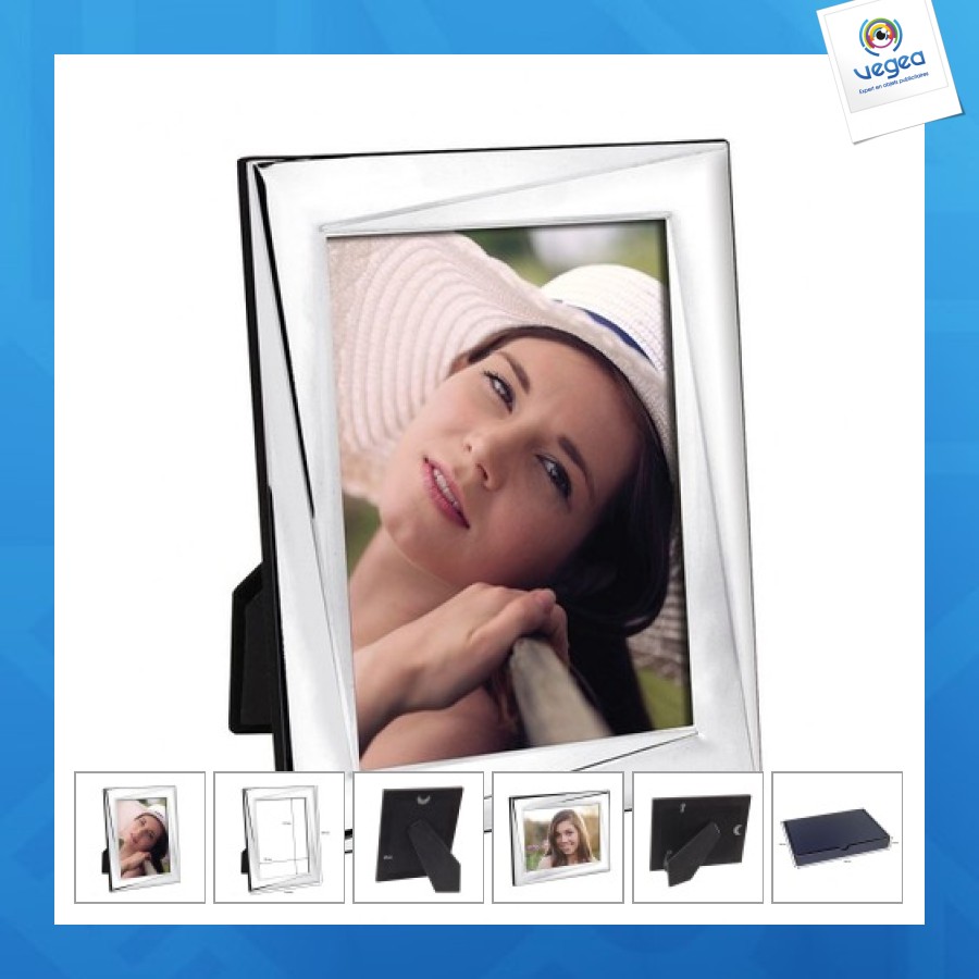 Cadre photo personnalisable brillant - photo 10x15