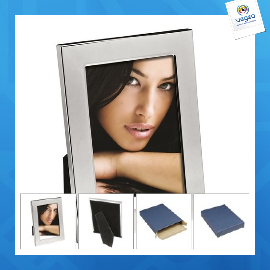 Cadre photo personnalisable lisse - 200x250 mm