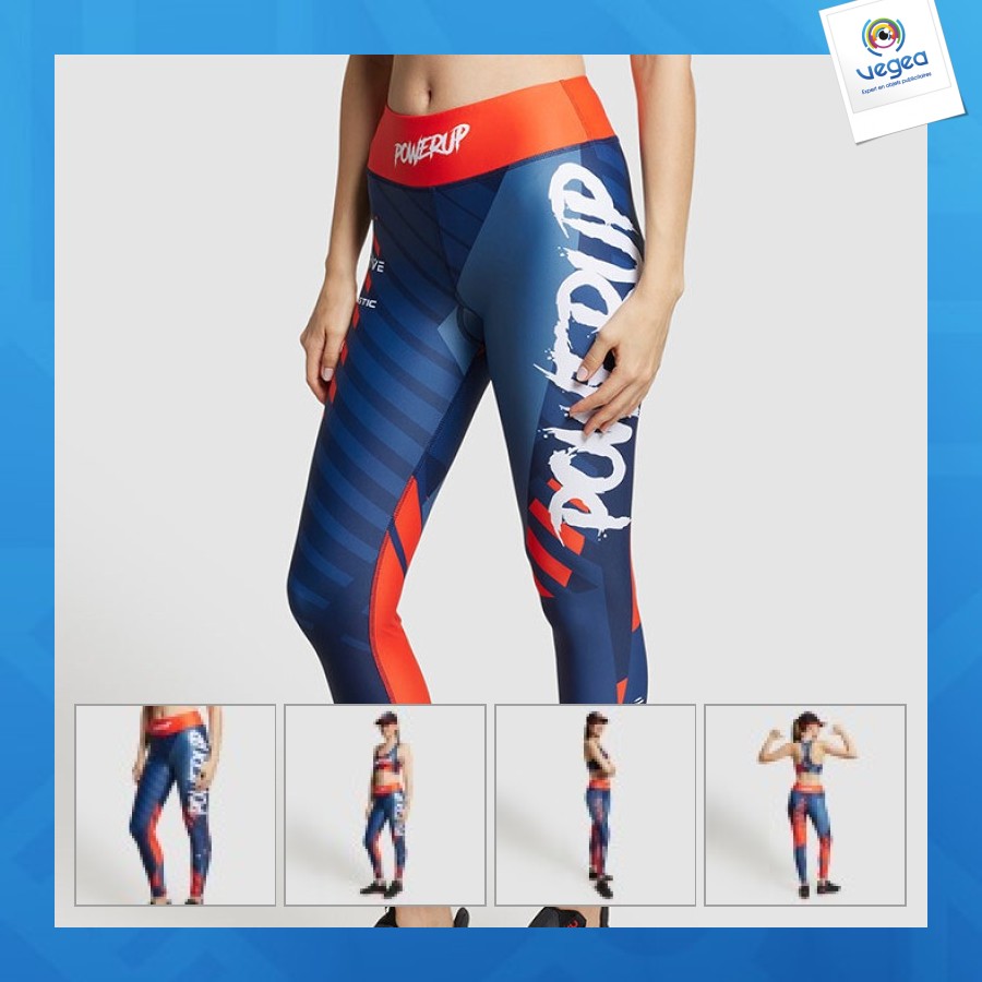 Leggings personnalisables longs premier 220gsm
