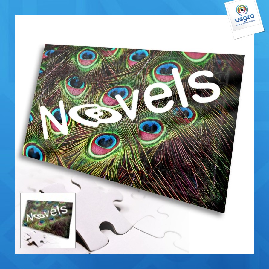 Puzzle personnalisable 30 pièces avec boîte