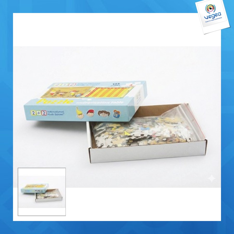 Puzzle a4 recyclé