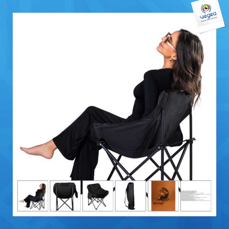 Fauteuil personnalisable de camping pliable sit