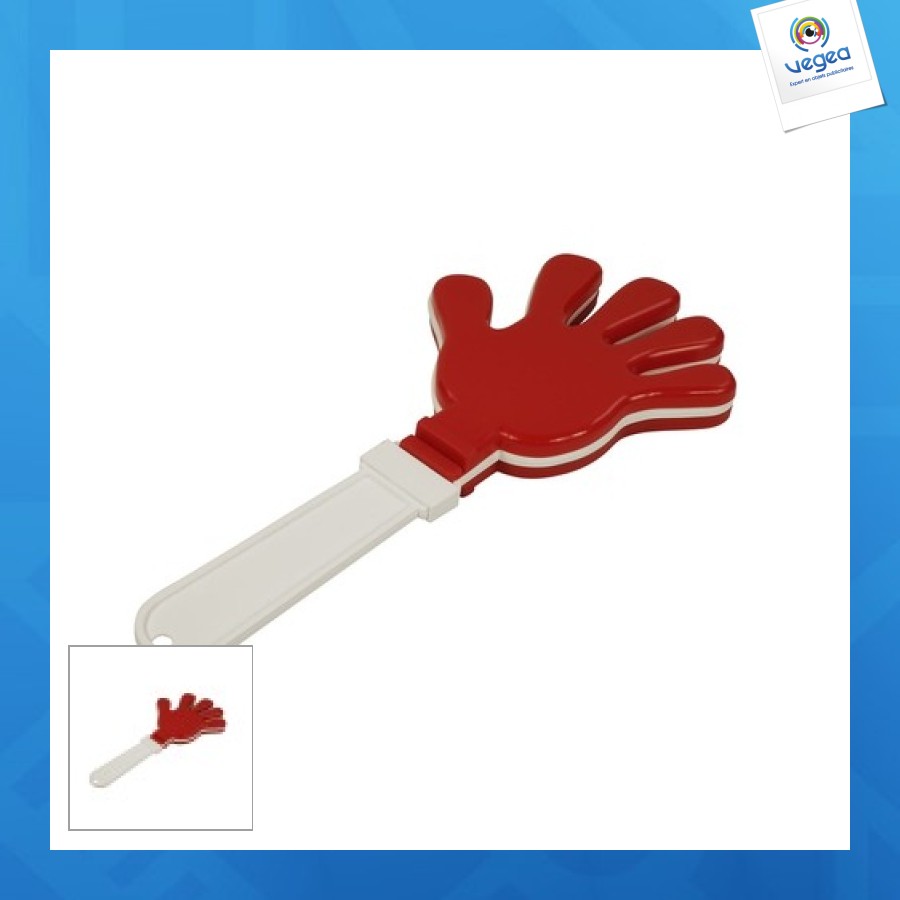Main avec logo pliante big hand
