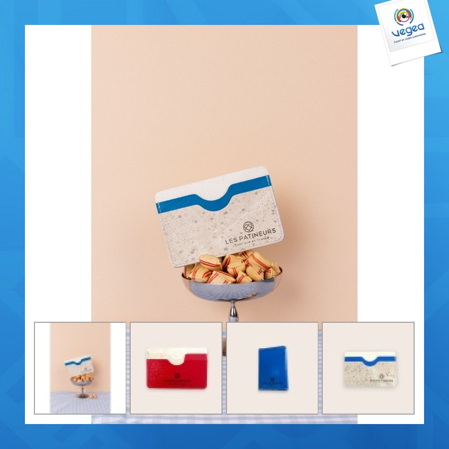Porte-carte en bache recyclée