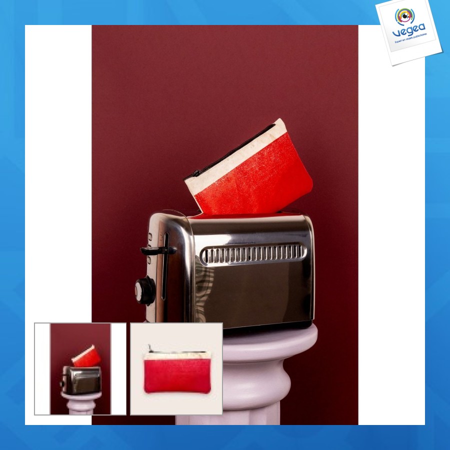 Pochette en bâche recyclée