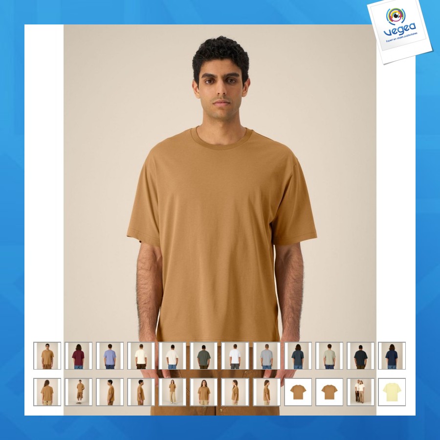 Breezer - le t-shirt avec logo unisexe coupe relaxed