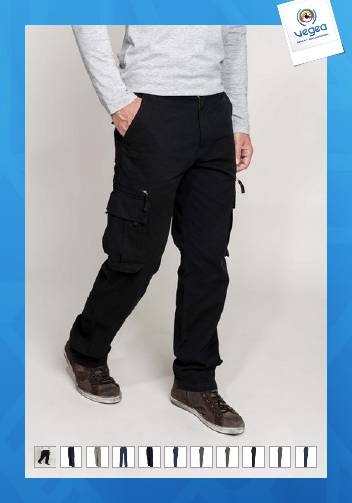 Pantalon personnalisé cargo multi-poches