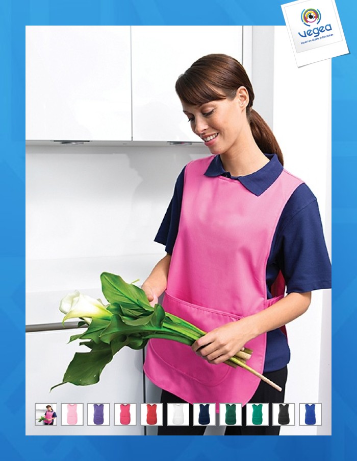 Tablier publicitaire chasuble
