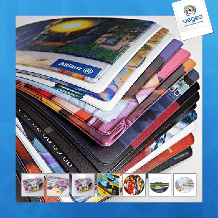 Tapis de souris personnalisable thermo-soudé
