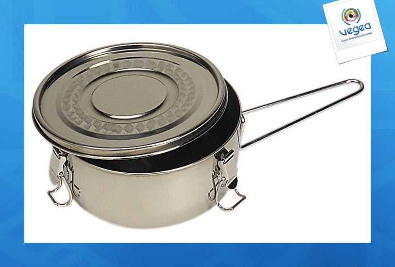Gamelle inox ronde inox 7 x ø 15cm