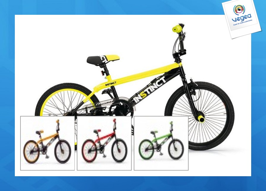 Vélo freestyle personnalisable instinct 20'