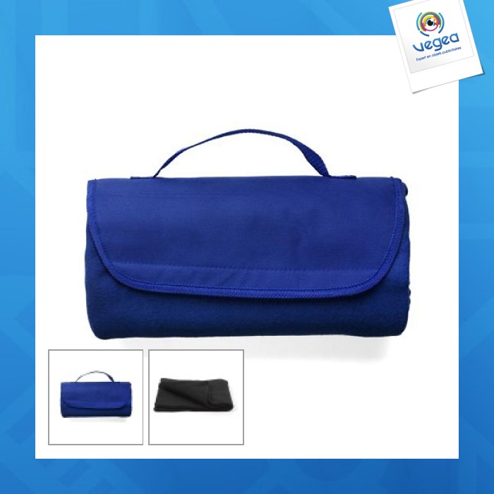Plaid polaire personnalisable avec anse