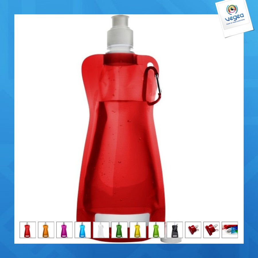 Gourde pliable personnalisable 40cl